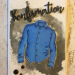 Konfirmationskort til en ung mandlig konfirmand